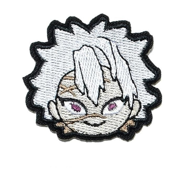 Kimetsu no Yaiba 'Sanemi Shinazugawa | Head' Embroidered Patch