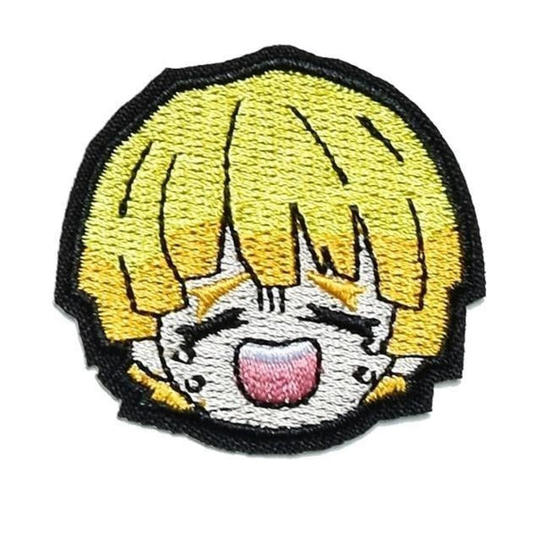 Kimetsu no Yaiba 'Zenitsu Agatsuma | Head 1.0' Embroidered Patch