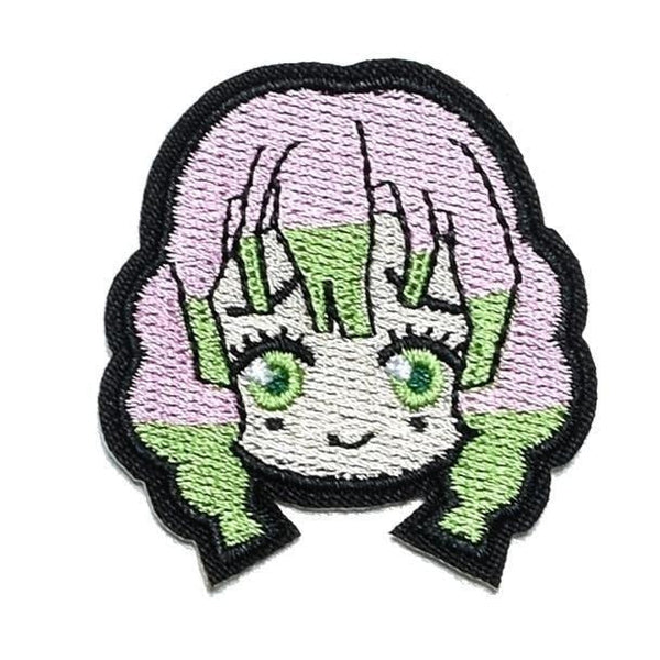 Kimetsu no Yaiba 'Mitsuri Kanroji | Head' Embroidered Patch