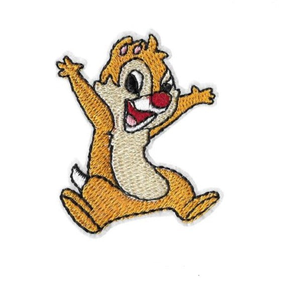 Chipmunk Duo 'Silly Dale' Embroidered Patch