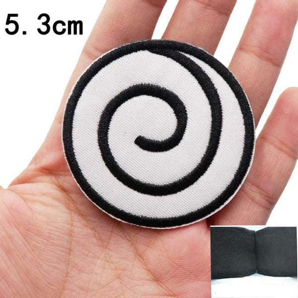 Shippuden 'Uzumaki Logo | 1.0' Embroidered Velcro Patch