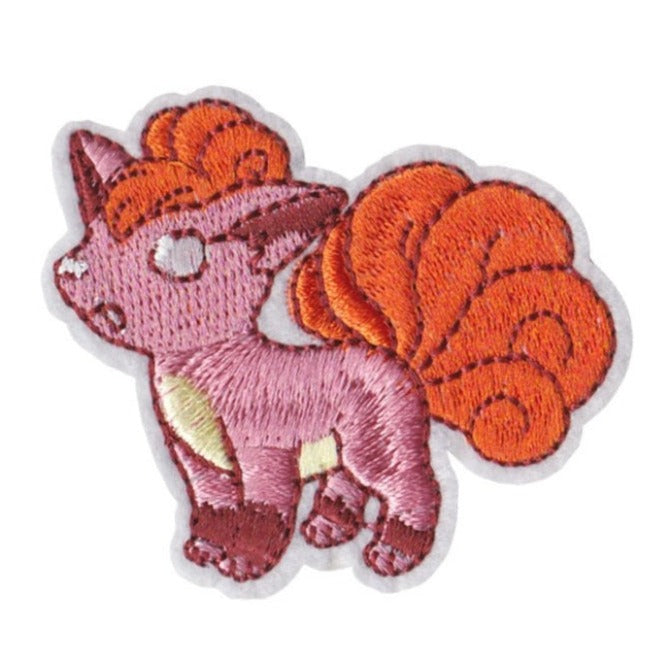 Pocket Monster 'Vulpix | Six Tails 1.0' Embroidered Patch
