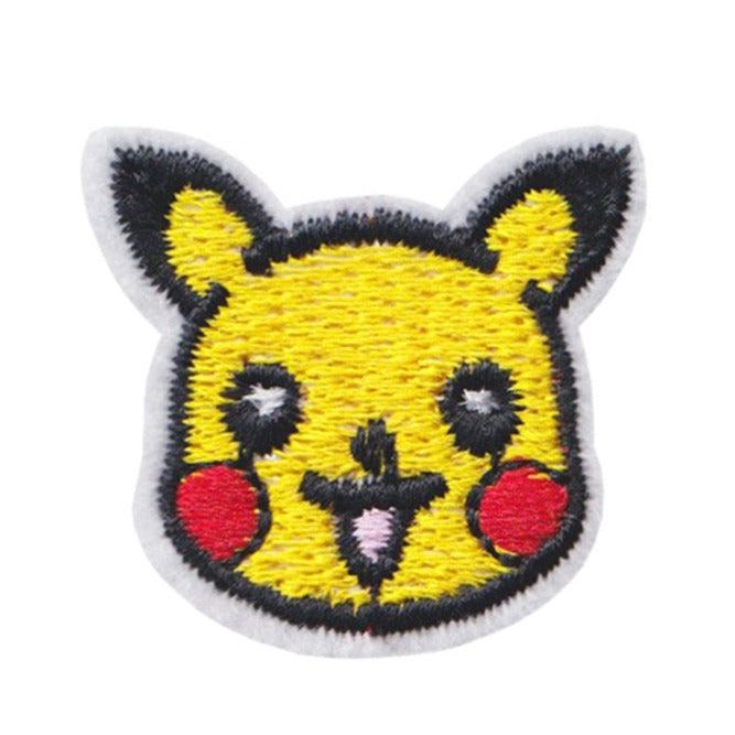 Pocket Monster 'Pikachu | Head' Embroidered Patch