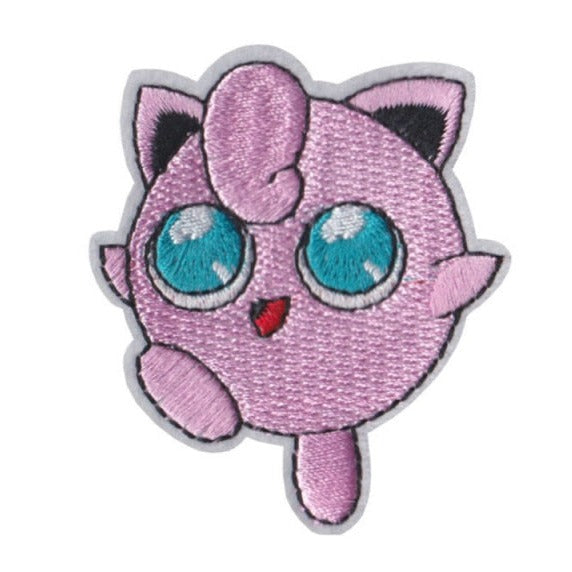 Pocket Monster 'Jigglypuff | Lavender' Embroidered Patch