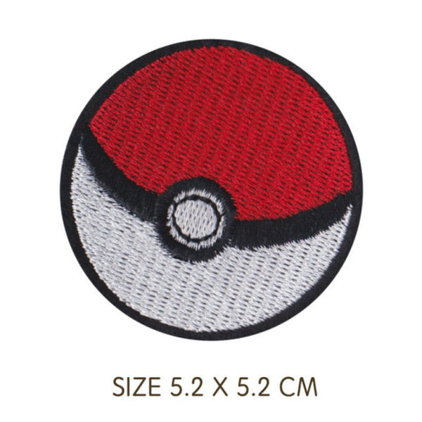 Pocket Monster 'Pokeball 2.0' Embroidered Patch