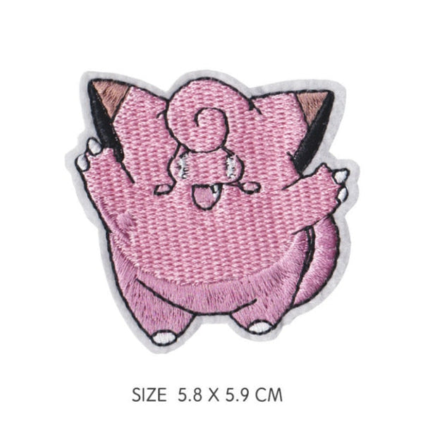 Pocket Monster 'Clefairy | Happy' Embroidered Patch