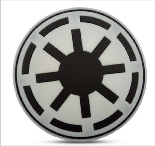 Empire and Rebellion 'Galactic Republic Symbol' PVC Rubber Velcro Patch