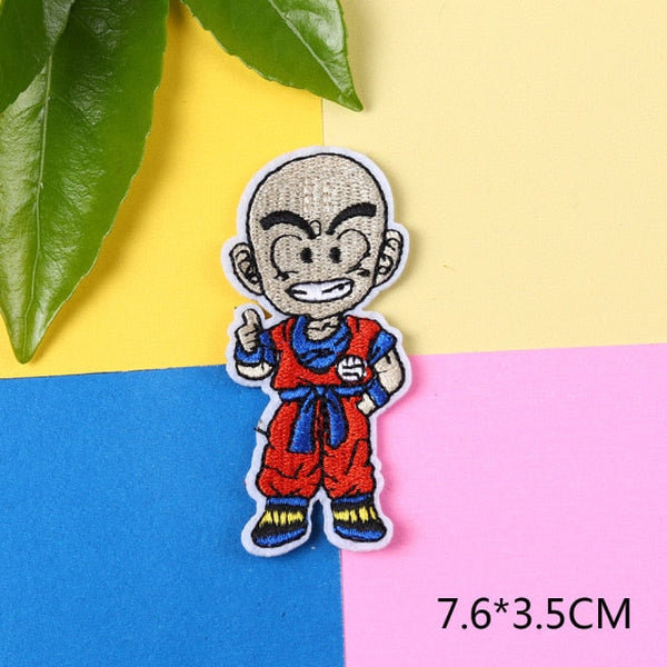 Saiyan Saga 'Krillin' Embroidered Patch