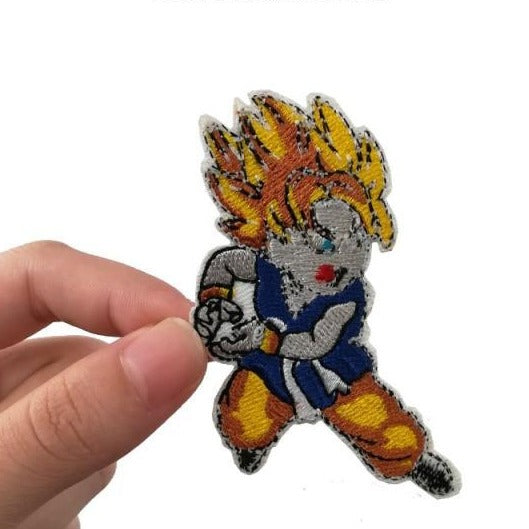 Saiyan Saga 'Goku | Fighting' Embroidered Patch