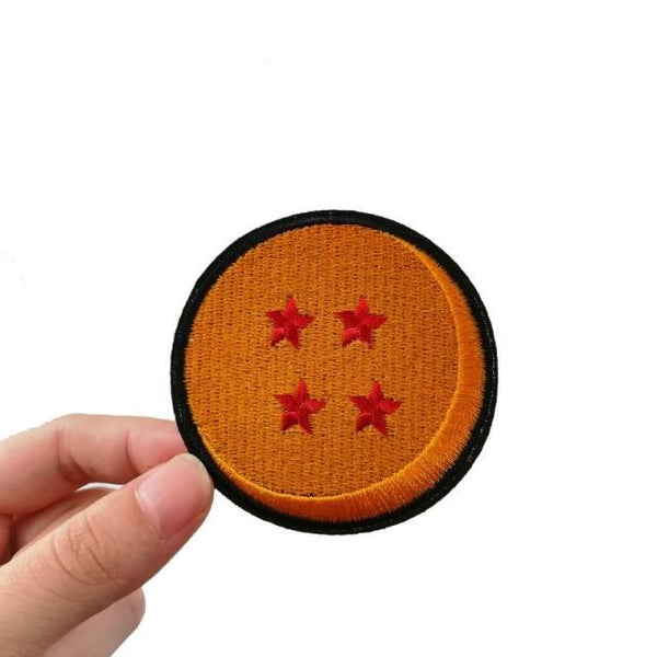 Saiyan Saga 'Four Star Crystal' Embroidered Patch