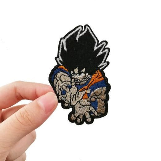 Saiyan Saga' Goku's Kamehameha Wave' Embroidered Patch