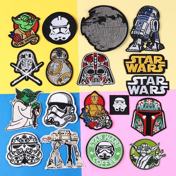 Empire and Rebellion 'Darth | Head' Embroidered Patch