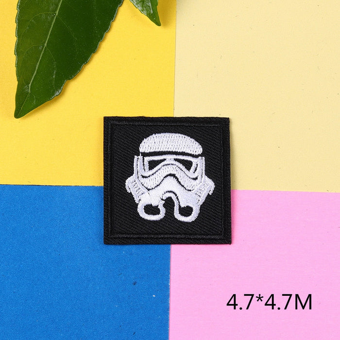 Empire and Rebellion 'Stormtrooper | Head 1.0' Embroidered Patch
