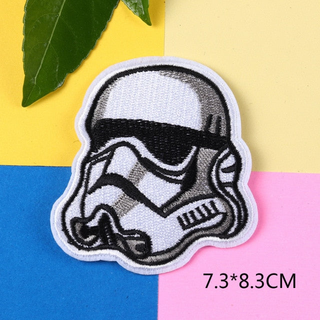 Empire and Rebellion 'Stormtrooper | Head 2.0' Embroidered Patch