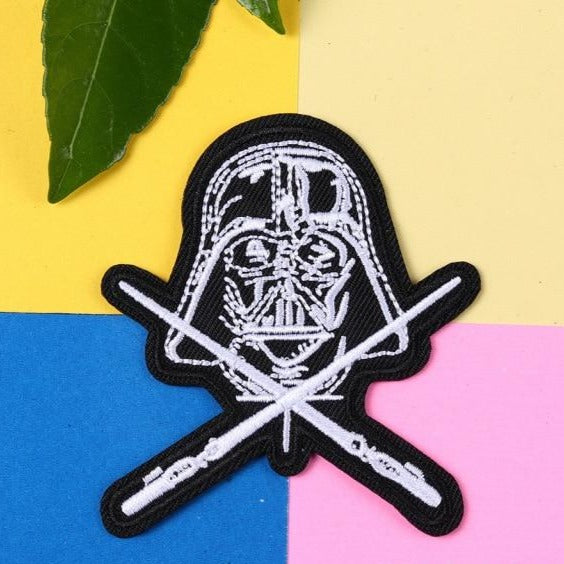 Empire and Rebellion 'Darth | Lightsaber' Embroidered Patch