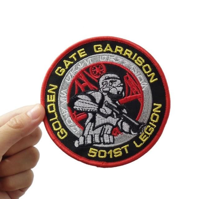 Empire and Rebellion 'Golden Gate Garrison' Embroidered Patch