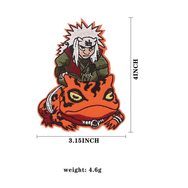 Shippuden 'Jiraiya and Gama' Embroidered Patch