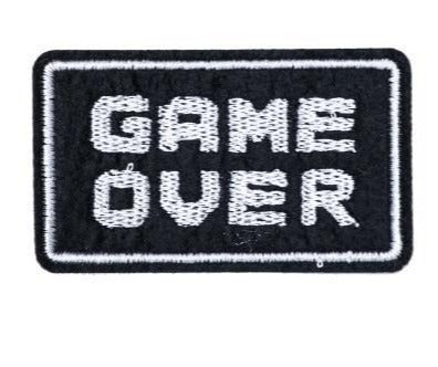 Mushroom Kingdom Bros. 'Game Over' Embroidered Patch