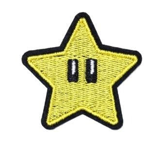 Mushroom Kingdom Bros. 'Super Star' Embroidered Patch