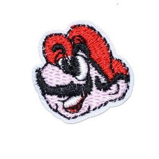 Mushroom Kingdom Bros. 'Mario Smiling' Embroidered Patch