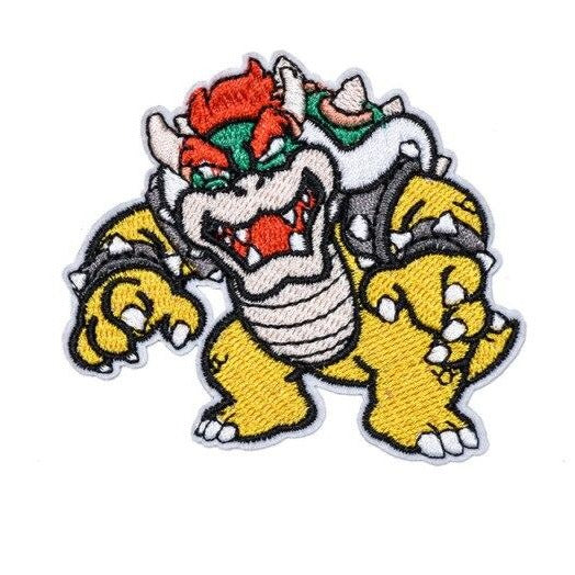 Mushroom Kingdom Bros. 'Bowser' Embroidered Patch