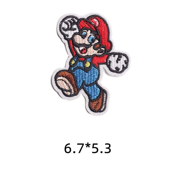 Mushroom Kingdom Bros. 'Mario | Hopping' Embroidered Patch
