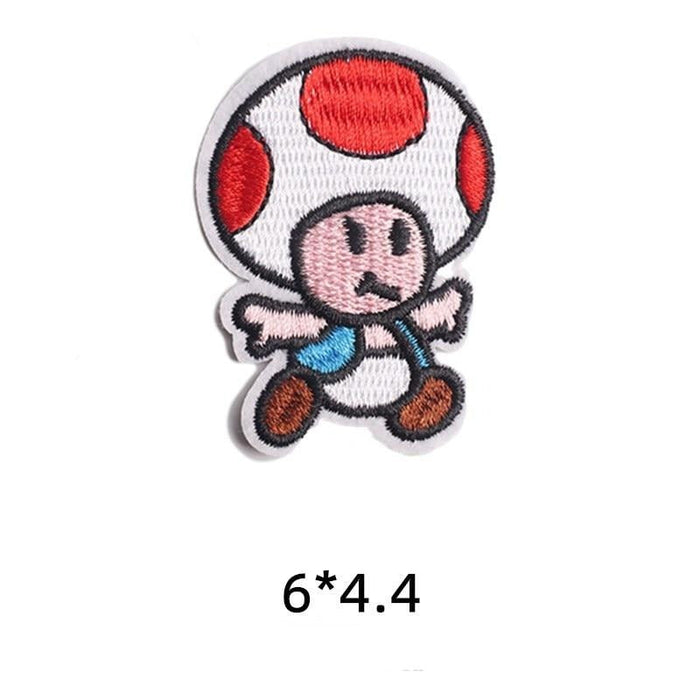 Mushroom Kingdom Bros. 'Toad | Lifting' Embroidered Patch