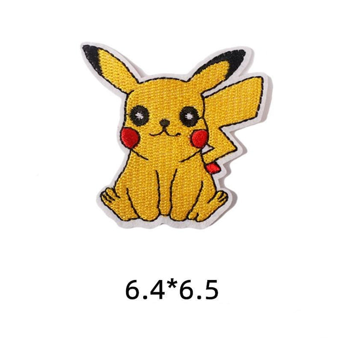 Pocket Monster 'Pikachu' Embroidered Patch
