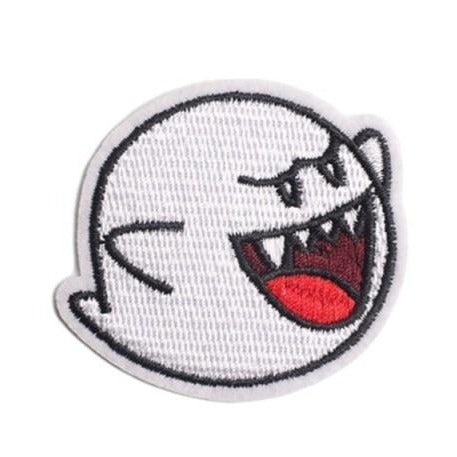 Mushroom Kingdom Bros. 'Bigger Boo' Embroidered Patch