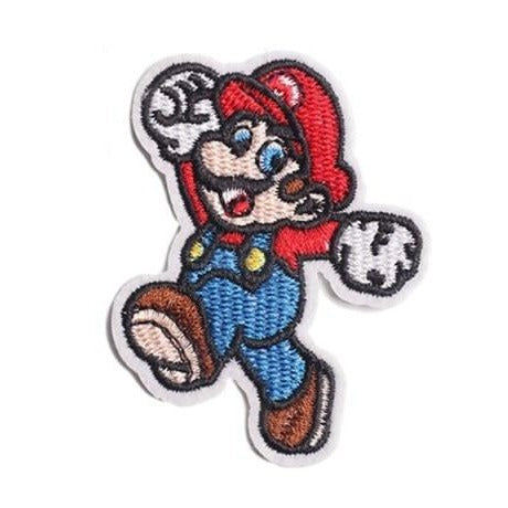 Mushroom Kingdom Bros. 'Mario | Hopping' Embroidered Patch