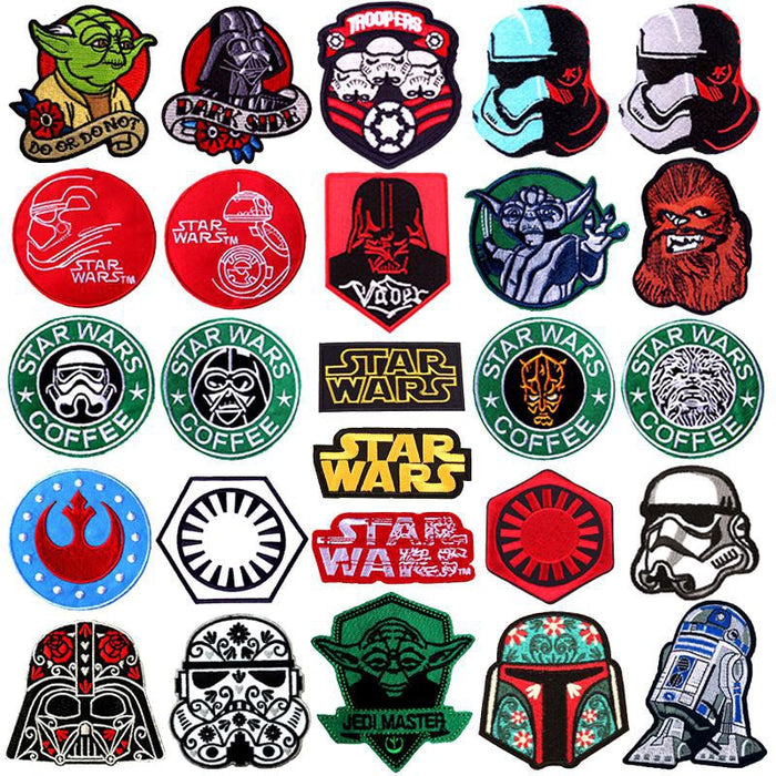 Empire and Rebellion 'Stormtrooper | Color Glitch' Embroidered Patch