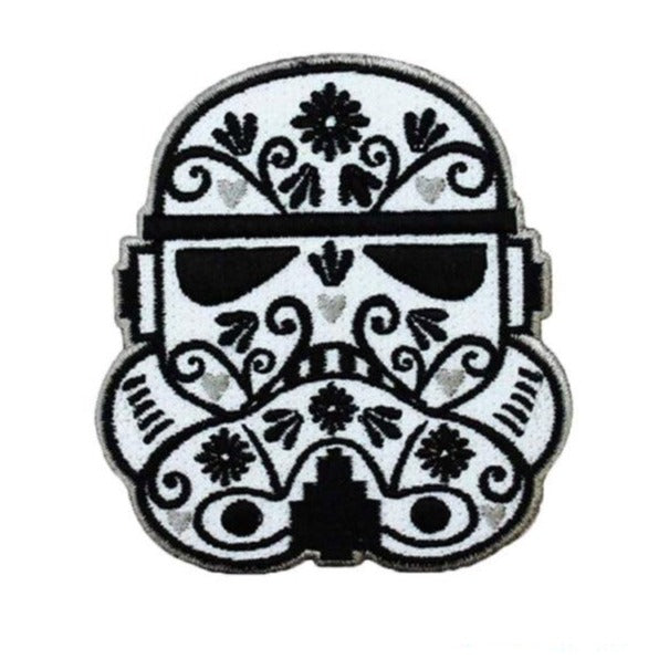Empire and Rebellion 'Stormtrooper | Floral' Embroidered Patch