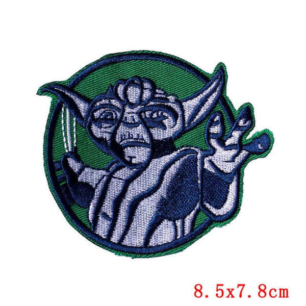 Empire and Rebellion 'Yoda | Serious 1.0' Embroidered Patch