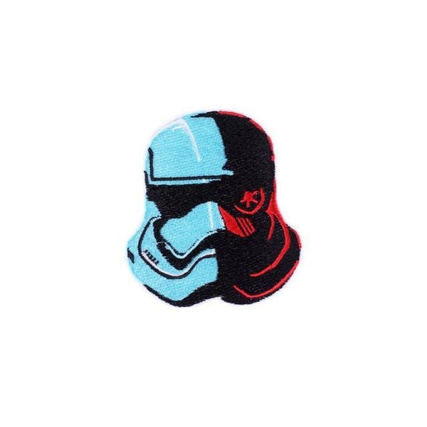 Empire and Rebellion 'Stormtrooper | Color Glitch' Embroidered Patch