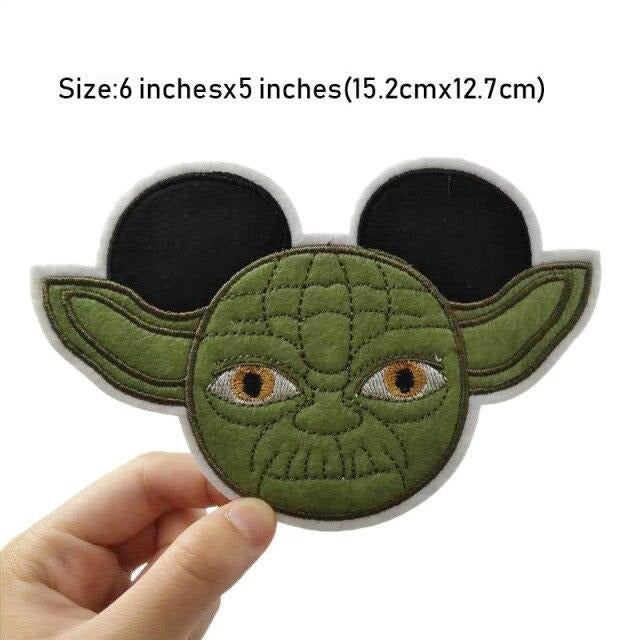 Empire and Rebellion 'Old Yoda | Mickey Ears' Embroidered Patch