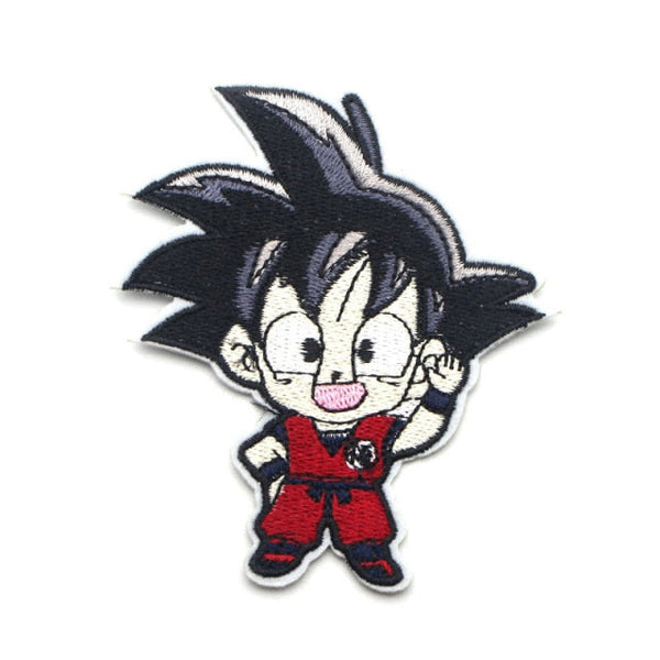 Saiyan Saga 'Young Goku | Hello' Embroidered Patch