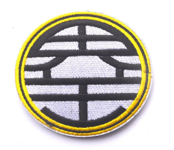 Saiyan Saga 'King Kai's Kanji' Embroidered Patch