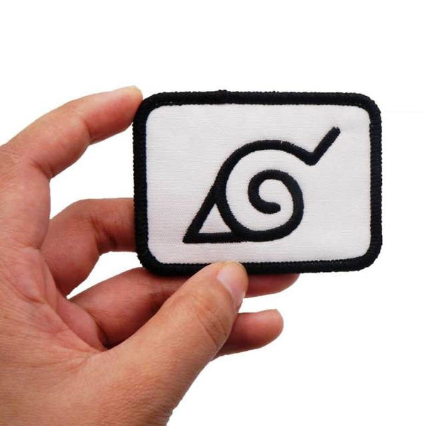 Shippuden 'Konoha' Embroidered Velcro Patch