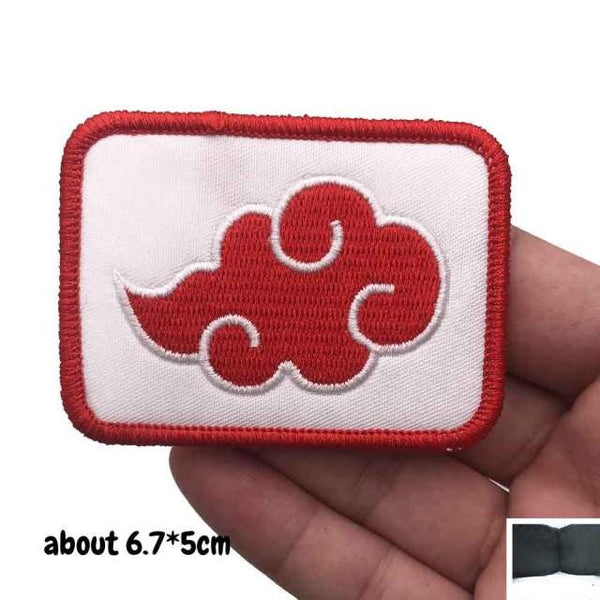 Shippuden 'Akatsuki Logo | 2.0' Embroidered Velcro Patch