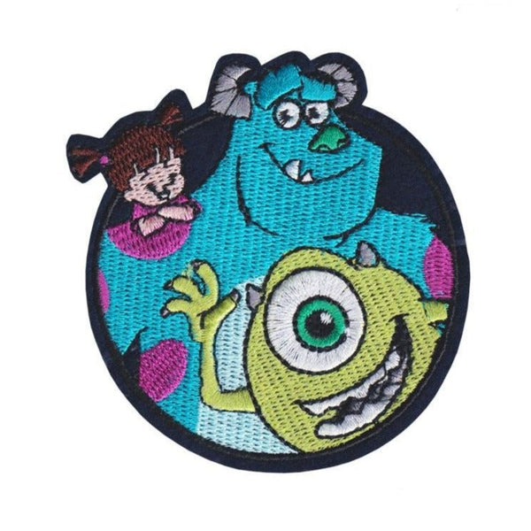 Scream Team. 'Sulley | Mike | Boo | 1.0' Embroidered Patch