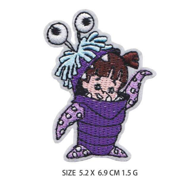 Scream Team. 'Boo in Costume' Embroidered Patch