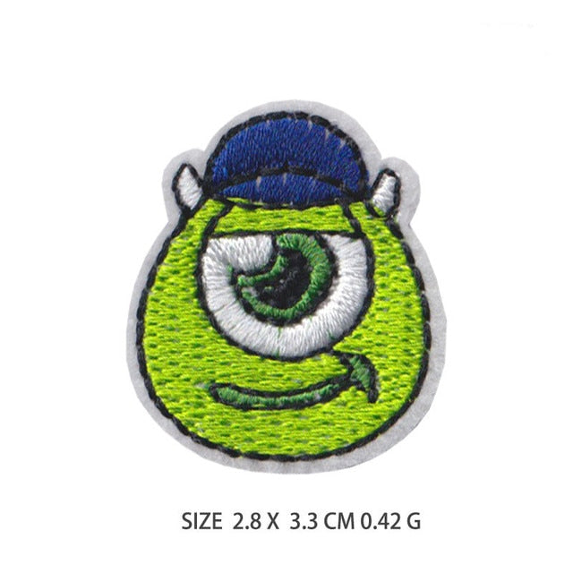 Scream Team. 'Mike Wazowski | Head' Embroidered Patch