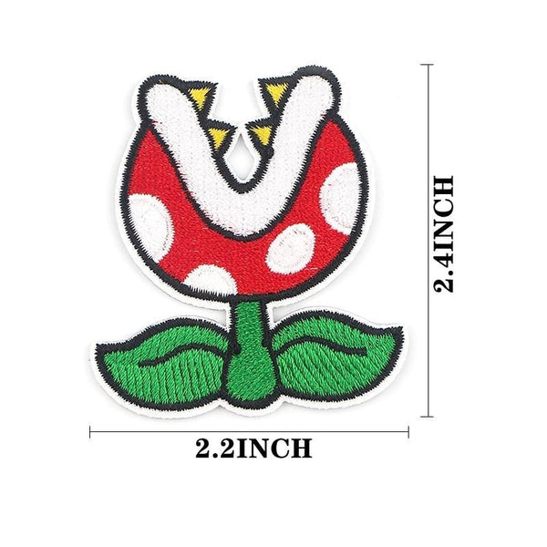 Mushroom Kingdom Bros. 'Piranha Plant' Embroidered Patch