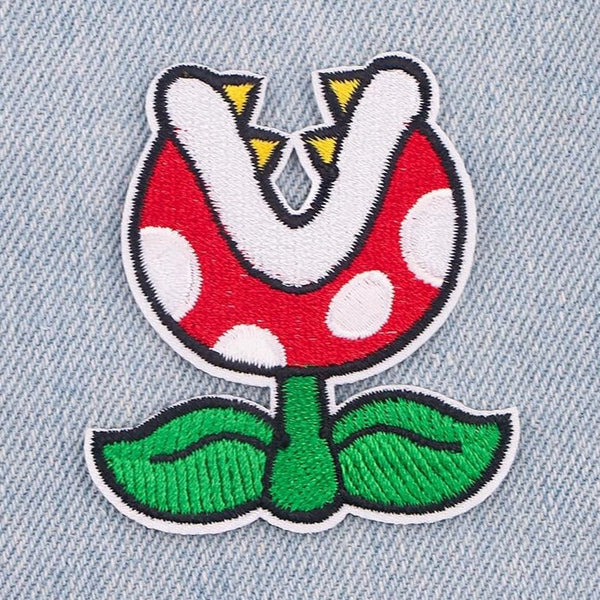 Mushroom Kingdom Bros. 'Piranha Plant' Embroidered Patch