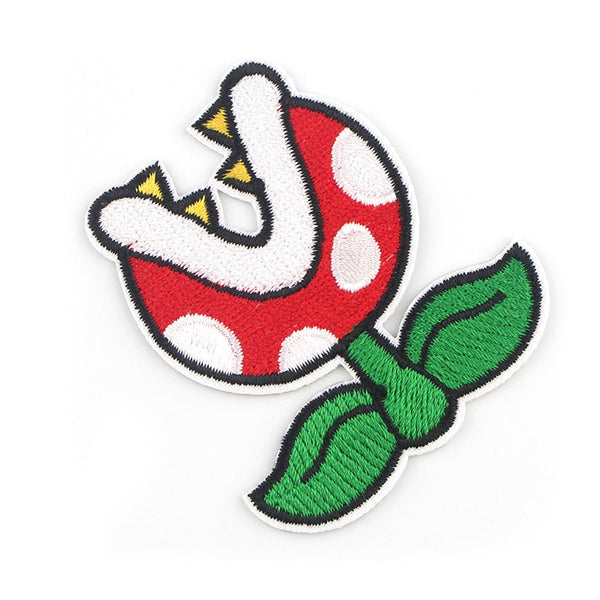 Mushroom Kingdom Bros. 'Piranha Plant' Embroidered Patch