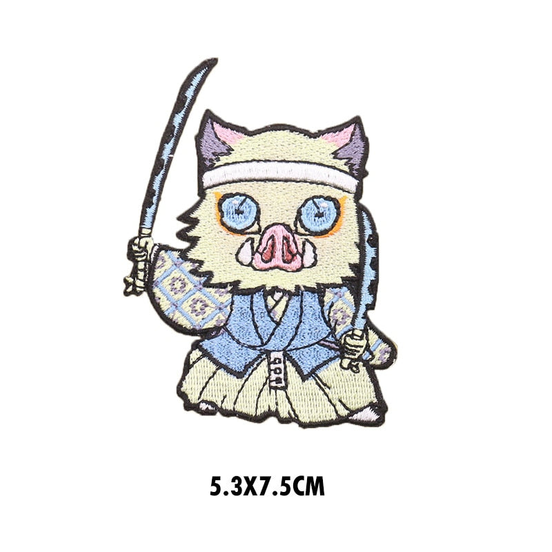 Kimetsu no Yaiba 'Inosuke' Embroidered Patch