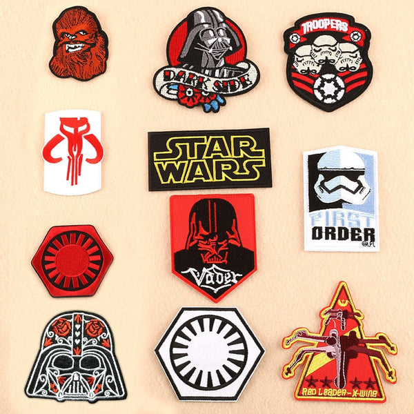 Empire and Rebellion Spaceship 'Red Leader X-Wing' Embroidered Patch