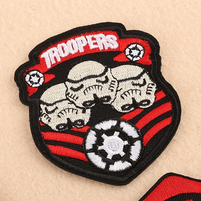 Empire and Rebellion 'Troopers' Embroidered Patch