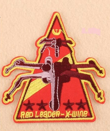 Empire and Rebellion Spaceship 'Red Leader X-Wing' Embroidered Patch