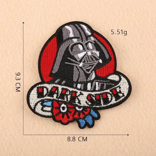 Empire and Rebellion 'Dark Side | Vader' Embroidered Patch